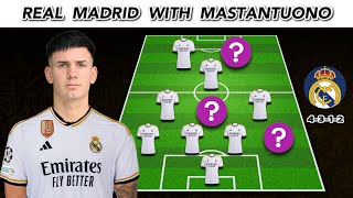 🚨 Real Madrid Transfer News ~ Real Madrid Team Lineup With Mastantuono 😱🔥 With Endrick | July 2024