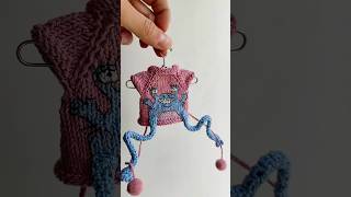 Волосы под мышкой - монстрик для кота • Делаю Тедди (5)| How I make Teddy bear #art #wip #knitting