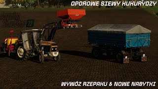 🎥SPRZEDAZ RZEPAKU & SIEW KUKURYDZY I  NOWE NABYTKI⭐FS22🌍WRZOSY ( ODC 9 )‼️