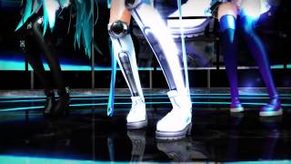 【MMD】Racing Miku 2013, Ani-Chan & Asakura Misaki - Yeah Oh Ahhh Oh!【HD & Downloads】