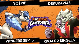 Boo State Beatdown - yc | Pip (Maypul) vs DEKURAW43 (Zetterburn) - Winners Semis