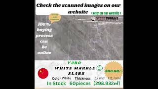 StoneContact - Yabo  White Marble Slabs 2