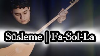 Bağlama Eğitimi 29 | Fa-Sol-La Süsleme #türkü #saz #müzik #solfej