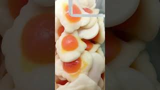 Gummy candy like sunny side up Egg ##viral #youtubeshorts