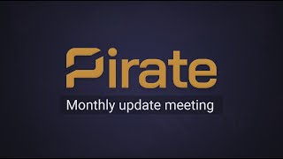 Monthly Project Update EU September 2023 | Pirate Chain $ARRR