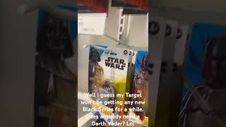 Black Series Darth Vader Overstock at Target #starwars #darthvader #anewhope #pegwarmers