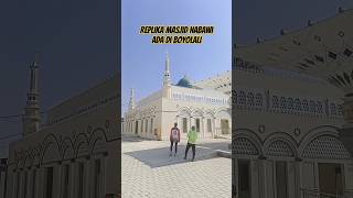 Replika Masjid Nabawi di Boyolali #shorts #replika #masjidnabawi #madinah #boyolali #wisatareligi