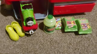 Percy is trapped in the claw machine | Hot wheel skates | Thomas and friends