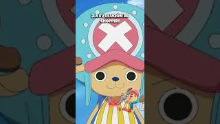 La evolución de Chopper en One Piece #onepiece #anime