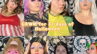 GRWM 31 Days of Halloween Vlog