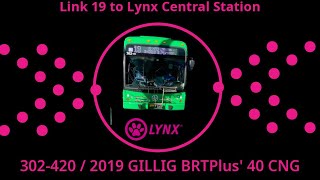 302-420 on Link 19 to Lynx Central Station