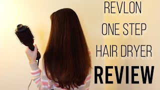 REVLON ONE STEP HAIR DRYER BRUSH REVIEW | BEST HAIR DRYER