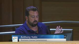 Business License Commission Meeting - September 10, 2024