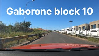 Gaborone block 10 drive