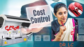 Laboratory business plan - Cost control methods- Part III