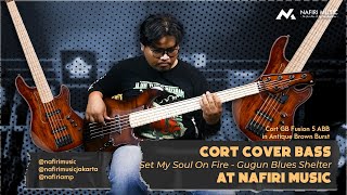 Ini Dia Bass 5-String dari Cort I Cover Gugun Blues Shelter - Set My Soul On Fire Cover By Indra KAI