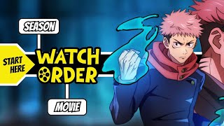 How to Watch Jujutsu Kaisen in the Correct Order