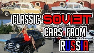 Russian Classic Cars - Gaz Volga Pobeda Soviet Union USSR Cars