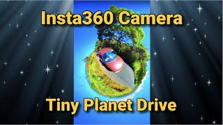 Tiny Planet Drive - Big Island Hawaii - Insta360 One X2 camera - Insta360 Studio software