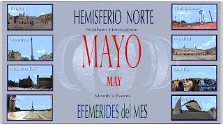 EFEMERIDES ASTRONOMICAS MAYO 2016. HEMISFERIO NORTE