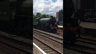 61306 “Mayflower” Arrives At Hereford 30/5/2024 #train #trainspotting #trending #railway