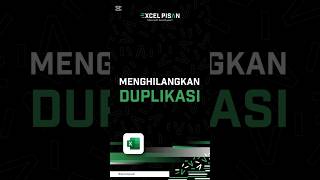 Menghapus Duplikat Data di Excel #microsoftexcel #belajarexcel #rumusexcel