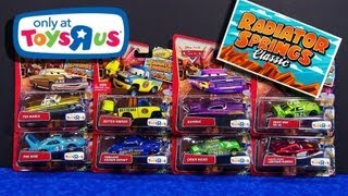 8 Radiator Springs Classic Die-Cast Cars re-released at Toy´R´Us - Wave 1