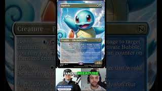 Pokemon ability - Bubble, on a #magicthegathering card! #youtubeshorts #mtg #pokemon