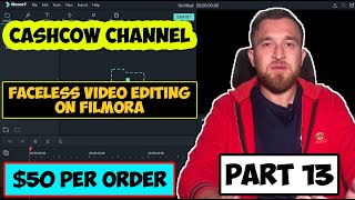 How to do Video Editing for a Faceless YouTube Channel , Part 13 ,Cashcow YouTube Automation Channel