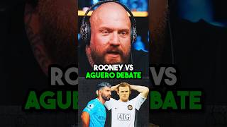 Man United Rooney vs Aguero Debate 🤯 #manchesterunited #mancity #premierleague #football