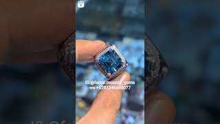 Natural Blue Topaz     Harga: Rp 4jt. Add: Muezza Gems. Lt 1. BKS 053. JGC Rawabening. Jakarta Timur