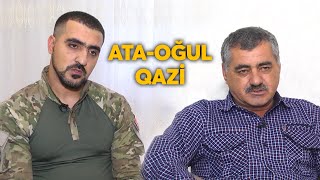 Ata və oğul qazilər (Elşən və İlkin Qənbərovlar) 26.10.2021