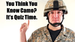 How Well do You Think You Know Military Camouflage Patterns? QUIZ TIME (Beginner)