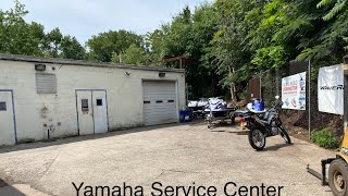 Yamaha XT250 - First service at 600 miles.