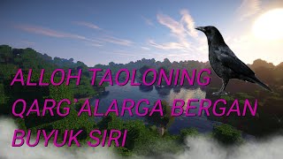 ALLOH TAOLONING QARG`ALARGA BERGAN BUYUK SIRI#abdulloh domla#shukurullodomla