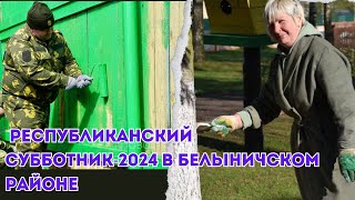 Республиканский субботник-2024 в Белыничском районе