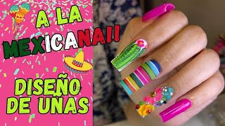 ¡¡VIVA MÉXICO!! Diseños de Uñas para Fiesta Mexicana