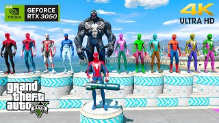 GTA 5 Epic Ragdolls | Spiderman and Super Heroes Minions Jumps/fails (Euphoria Physics) Ep - 268