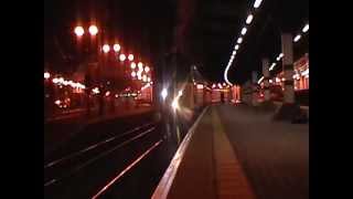 47810 'Peter Bath MBE' & 47501 'Craftsman' Thrash out of Newcastle with the Final Boat Train.