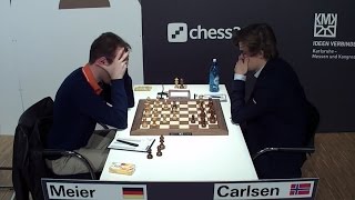 Magnus Carlsen Back In Business Crushes Georg Meier | GRENKE Chess Classic 2017 Round 5