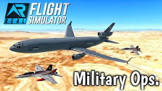 MILITARY OPERATIONS IN RFS!!😎 Real Flight Simulator Stream