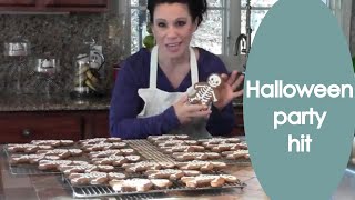 Halloween GingerDEAD Men Cookies (how to) - Renee Romeo