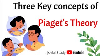 Piaget's Theory Three key concepts || learn Psychology