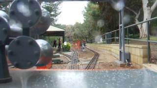 On Board at Wagga Wagga Miniature Railway