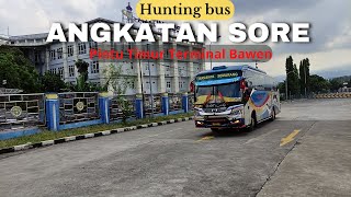 HUNTING BUS !! ANGKATAN SORE DI TERMINAL BAWEN