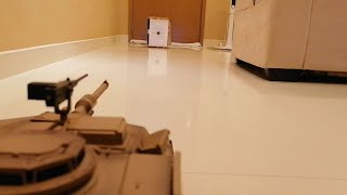 Heng Long M1A2 ABRAMS 7.0 RC Tank Shooting