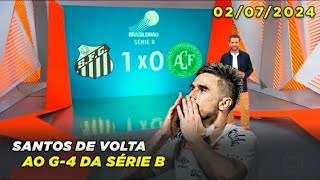 noticia do santos  | Emoção na Vila: Santos Vence Chapecoense e Está de Volta ao G-4!