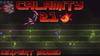 Terraria Calamity (Expert Mode) Ep. 21: MAX LIFE & NEW SWORDS!