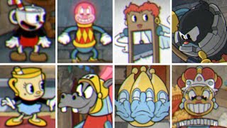 Cuphead DLC - All King of Games Bosses