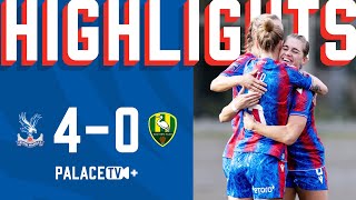 LARKIN AT THE DOUBLE 🙌 | Palace Women 4-0 ADO Den Haag | Pre-season highlights